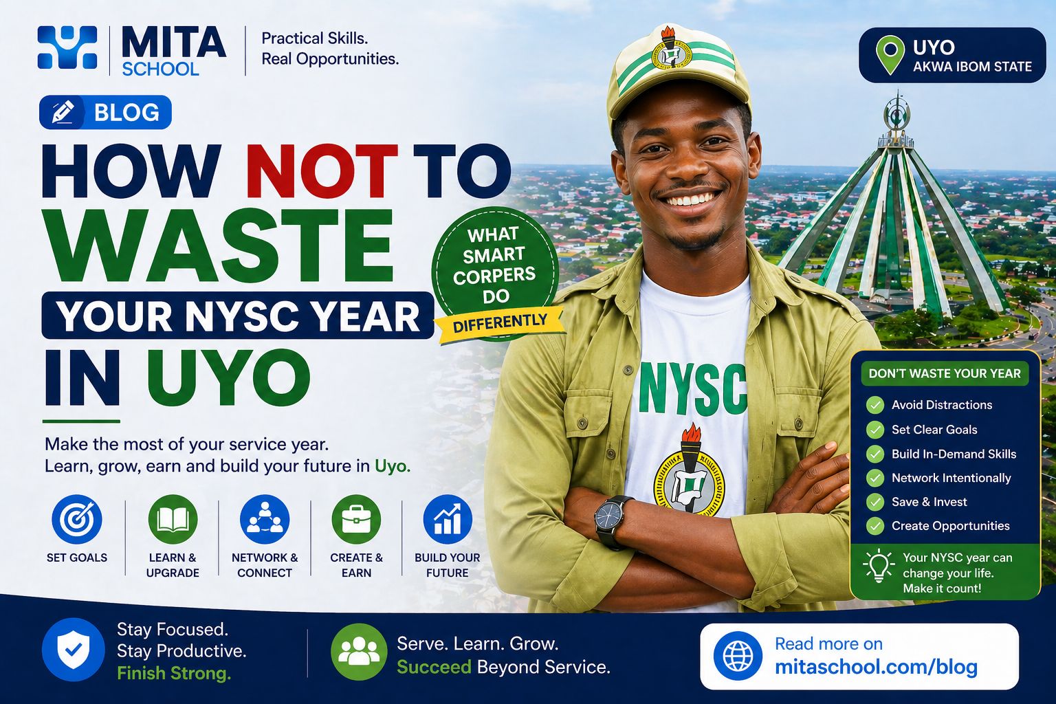 How Not to Waste Your NYSC Year in Uyo (What Smart Corpers Do Differently – Guide)
