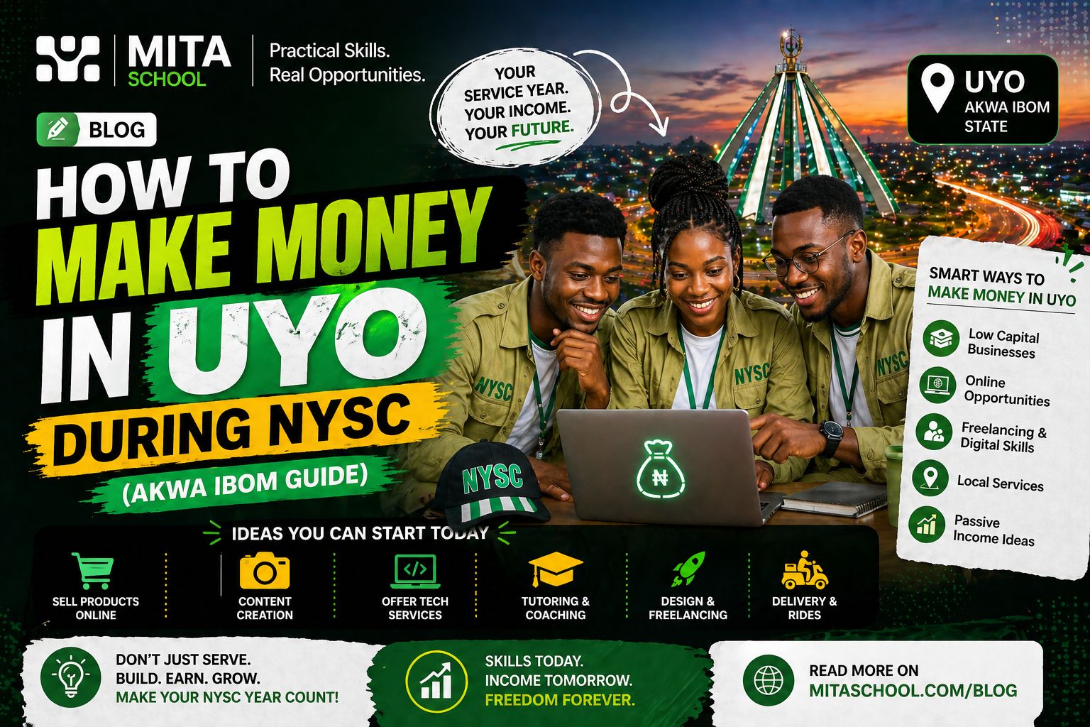 How to Make Money in Uyo During NYSC (Akwa Ibom Guide )