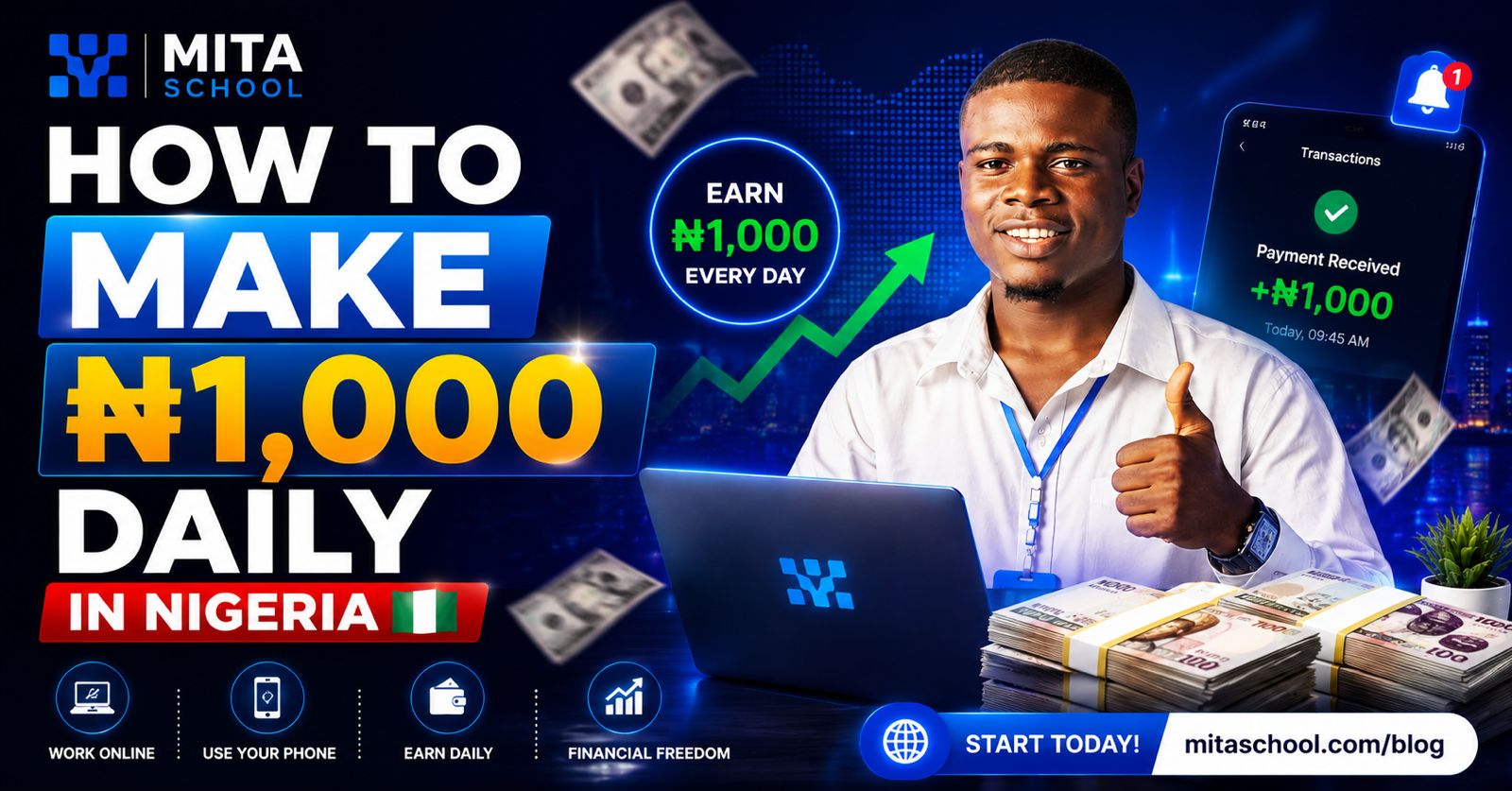 How to earn ₦1,000 daily