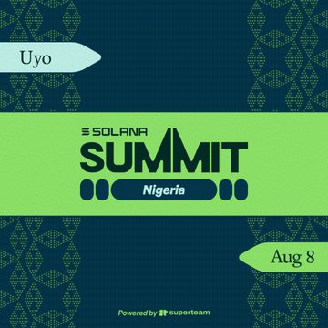 Solana Summit Nigeria