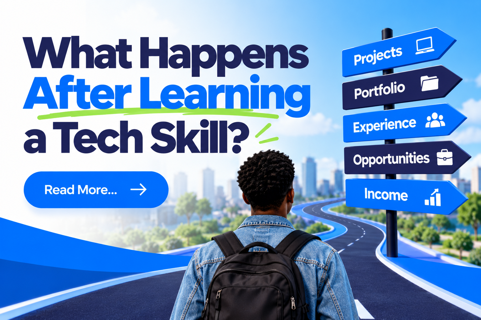 what happens after learning a tech skill