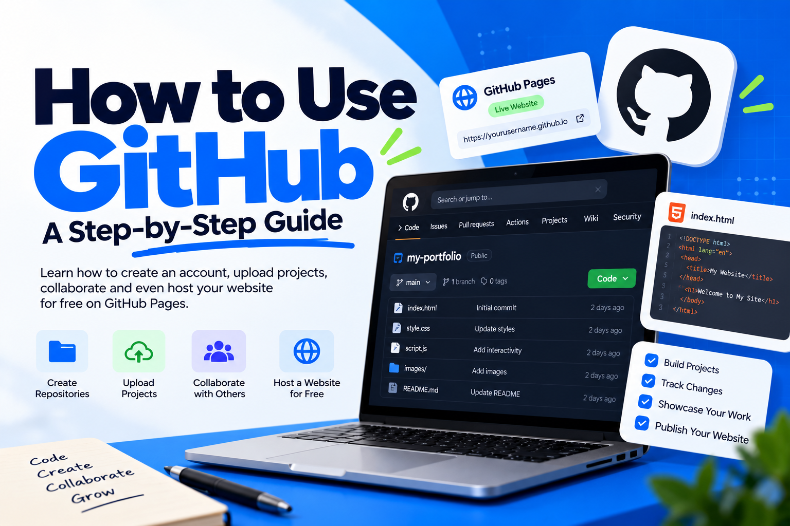 How to Use GitHub_ Step-by-Step Guide